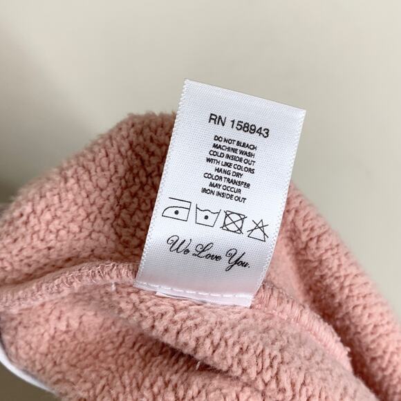 Cherry LA Valentine’s Day Sweatpants (Sz M) Limited Edition Fleece Blush Pink - Picture 15 of 15